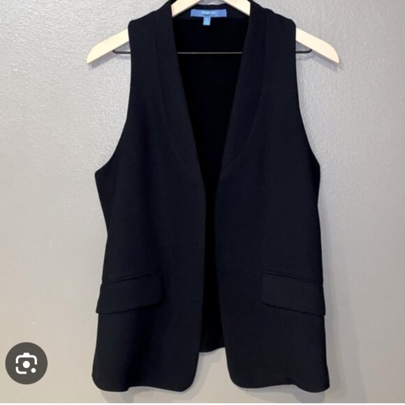 Derek Lam Tops - DEREK LAM DESIGN NATION FOR KOHLS CHIC BLACK VEST